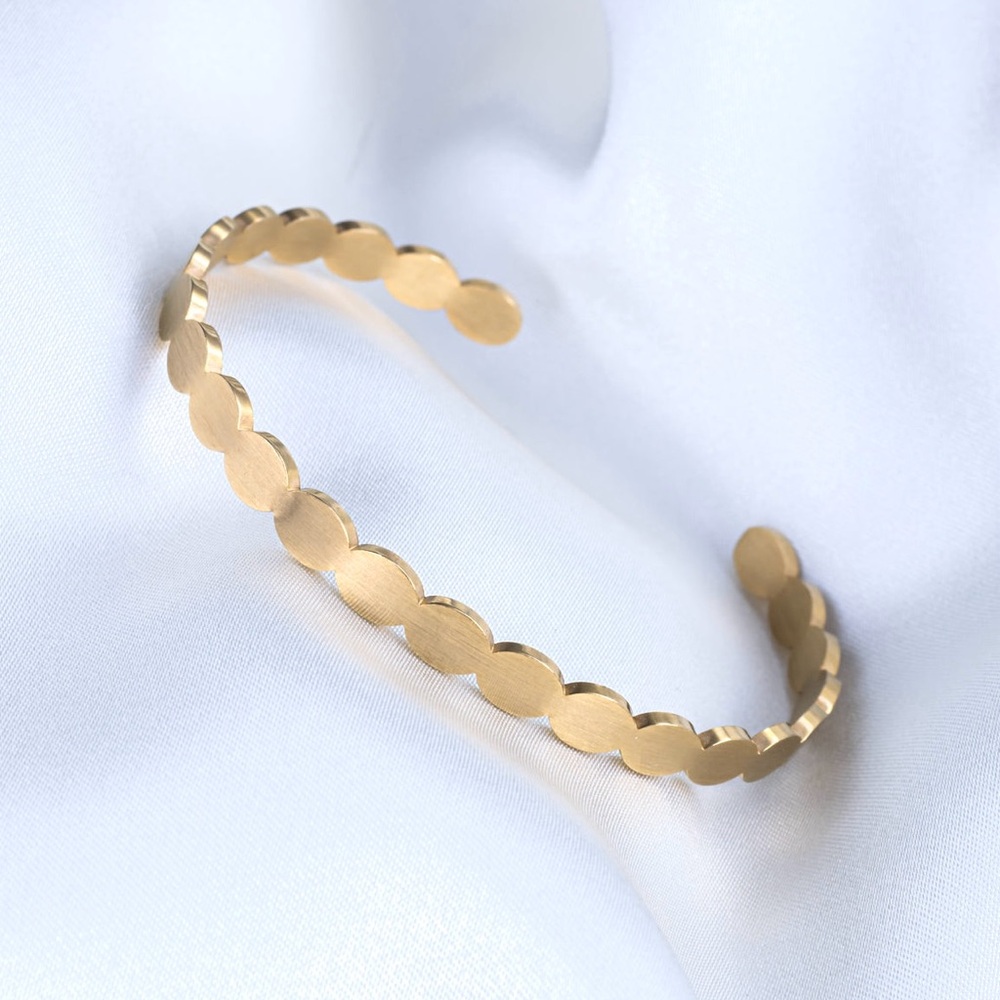 Open Edit Ellipse Cuff Bracelet